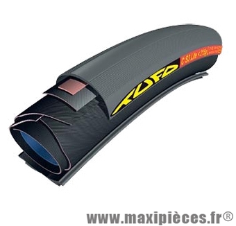 Boyau 700x21 c s3 lite pour jante a pneu noir 280g (21-622) marque Tufo - Matériel pour Vélo