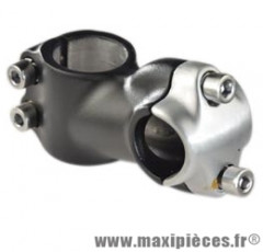 Potence route/VTT ahead set 1 pouce 1/8 l60 releve noir +15deg (cintre 25.4) - Accessoire Vélo Pas Cher