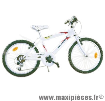 Vélo pour enfant 20 VTT s630 warrior stucchi blanc/rouge tz50 6v - Accessoire Vélo Pas Cher - Vélo pour enfant complet