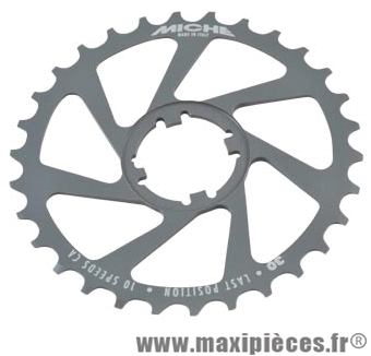 Pignon adaptable campa 30d. 10v./9v. derniere position marque Miche - Pièce Vélo