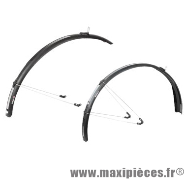 Garde boue city-vtc tringles 28'' stronglight tour 54mm noir