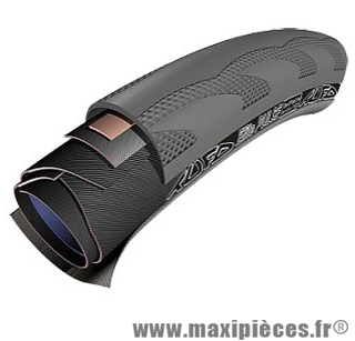 Boyau 700x22 élite pulse noir 230g (tpi 210) (22-622) marque Tufo - Matériel pour Vélo