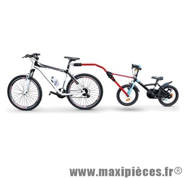 Barre de traction vélo trail angel rouge (pour 16-20 pouces) marque Peruzzo - Accessoire Vélo