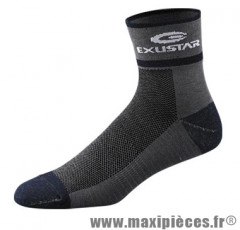 Socquette bs900 coton fil d'argent noir 46/48 (xl) (paire) marque Exustar pour cycliste