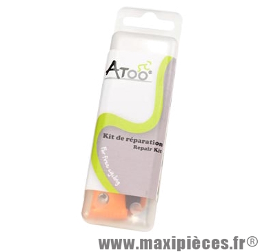 Nécessaire rep/rustine vélo route VTT cyclo (7 rustines/1dissolution 5 ml/1grattoir) marque Atoo - Matériel pour Vélo