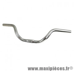 Cintre de vélo city acier humpert chrome d25.4 l560mm 24deg 500 grammes - Accessoire Vélo Pas Cher