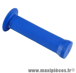 Poignée BMX grip bleu l130 mm (paire) - Accessoire Vélo Pas Cher