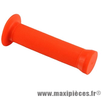 Poignée BMX grip rouge l130 mm (paire) - Accessoire Vélo Pas Cher