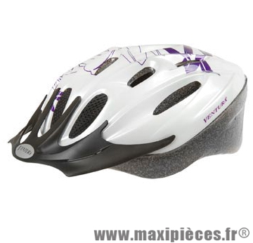 Casque vélo/VTT femme taille M/53-57cm Ventura blanc/violet
