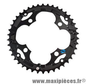 Plateau extérieur 42 dents VTT triple diamètre 104mm (entraxe) origine Acera M361 7/8v 4 branches marque Shimano