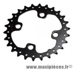 Plateau 26 dents VTT double diamètre 104 intérieur noir 4 branches origine slx m675/xt 785 10 marque Shimano - Matériel pour Vélo