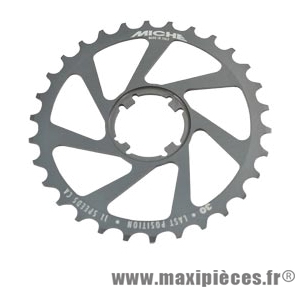 Pignon adaptable campa 30d. 11v. derniere position marque Miche - Pièce Vélo