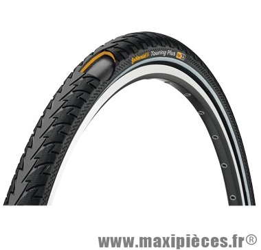 Pneu de vélo pour VTC 700x37 tr touring plus noir/noir (37-622) marque Continental - Accessoire Vélo
