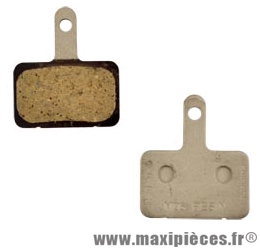 Plaquette de frein VTT deore m05 m515/m525/m475/m495/m486 résine (paire) marque Shimano - Matériel pour Vélo