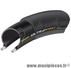 Pneu pour vélo de route 700x25 ts ultra sport ii noir/noir 260g. (25-622) marque Continental - Accessoire Vélo