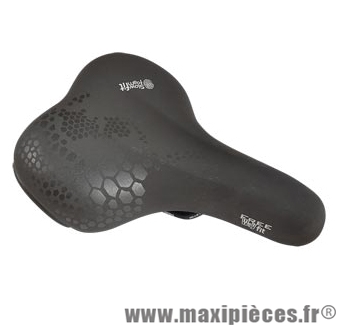 Selle loisir freeway fit femme noir marque Selle Royal - Pièce Vélo