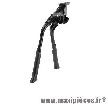 Béquille vélo a 2 pieds noir réglable 24/29 pouces repliable - Accessoire Vélo Pas Cher