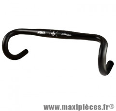 Cintre route alu d31.8 38 axe/axe (40 extérieur) noir compact (prof.75mm/ht.120mm) - Accessoire Vélo Pas Cher