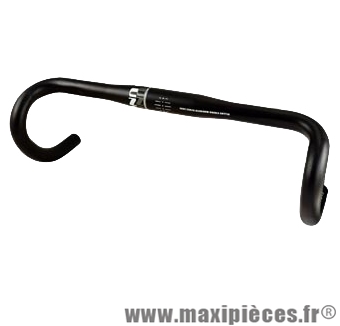 Cintre route alu d31.8 42 axe/axe (44 extérieur) noir compact db (prof.70mm/ht.120mm) - Accessoire Vélo Pas Cher