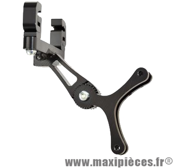 Fixation pour 2 porte bidon sur chariot de selle noir marque Atoo - Matériel pour Vélo