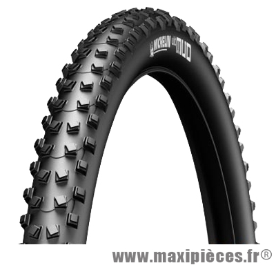 Pneu de VTT 27.5x2.00 ts wildmud advanced tubeless ready noir gum x (52-584) marque Michelin - Pièce Vélo