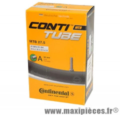 Chambre à air de VTT 27.5x1.75/2.50 vs marque Continental - Accessoire Vélo