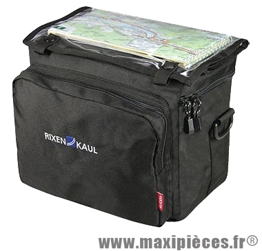 Sacoche cintre daypack box avec porte carte 26x22x16 8l + housse (avec fixation) marque Klickfix - Accessoire Vélo