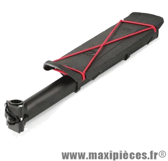 Porte bagage arrière fixation sur tige de selle rodeo diamètre 25.4 a 31.8mm avec rangement marque Zéfal - Matériel pour Cycle