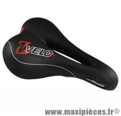 Selle loisir vélo plush gel homme noir 494 grammes (sur carte) - Accessoire Vélo Pas Cher