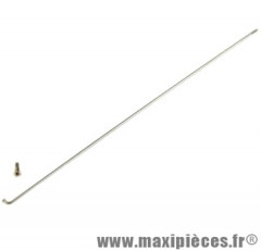 Rayon vélo inox MACH1 268mm de large par 2mm Ø avec écrou vendu à l'unité (x1)
