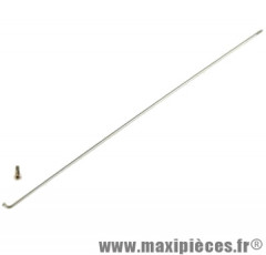 Rayon 2mm inox l290 avec écrou (x1) marque Mach1 - Matériel pour Cycle
