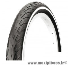 Pneu de VTT 20x1.75 city noir anti-crevaison (stop-crevaison) (47-406) marque Deli Tire