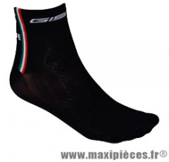Socquette coton noir hauteur 10cm 36/39 (paire) marque GIST - Casque Vélo pour cycliste