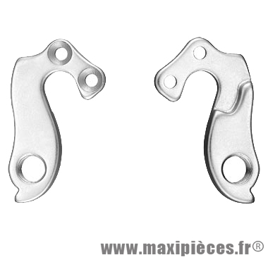 Patte dérailleur alu adaptable cadre lapierre/wilier/cube/bmc/pinarello/schwinn - Accessoire Vélo Pas Cher