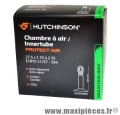 Chambre à air de VTT 27.5x1.70/2.35 vs protect'air marque Hutchinson