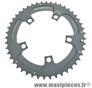 Plateau 46 dents route diamètre 110 extérieur noir super 11 ssc (comp.shimano) 11v. marque Miche - Pièce Vélo