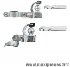 Attache remorque/attelage complet universelle (fixation tige de selle/porte bagage) - Accessoire Vélo Pas Cher