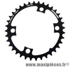 Plateau 34 dents route diamètre 110 intérieur noir comp. shimano 105 fc5800 11v. marque Stronglight - Pièce Vélo