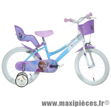 Vélo pour enfant 14 fillette reine des neiges - Accessoire Vélo Pas Cher - Vélo pour enfant complet