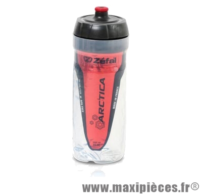 Bidon isotherm arctica rouge 550ml (isothermie 2h30) marque Zéfal - Matériel pour Cycle