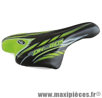 Selle enfant junior 20/24 pouces monte grappa 998 ok go noir/vert avec chariot de selle - Accessoire Vélo Pas Cher