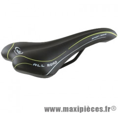 Selle route/VTT monte grappa 1322 all road noir/jaune - Accessoire Vélo Pas Cher