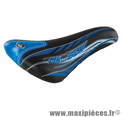 Selle enfant junior 24/26 pouces monte grappa 920 storm noir/bleu avec chariot de selle - Accessoire Vélo Pas Cher