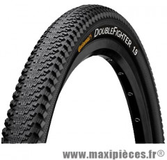 Pneu de VTT 26x1.90 tr double fighter3 noir/noir (50-559) marque Continental - Accessoire Vélo