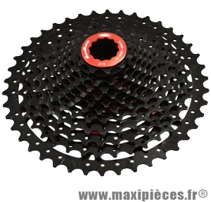 Cassette 11 vitesses csmx8 11-42 dents (compatible shimano) marque Sunrace - Matériel pour Vélo