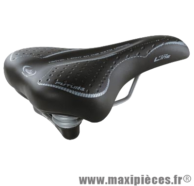 Selle loisir monte grappa 1900 élastomère future homme noir - Accessoire  Vélo Pas Cher - Maxi pièces vélo