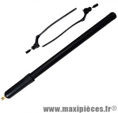 Pompe tradi l380mm noire vp/vs avec colliers de fixation marque Atoo - Matériel pour Vélo