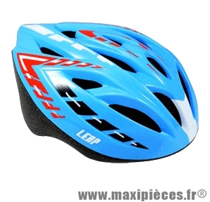 Casque VTT leap bleu/rouge avec réglage occipital 58/62 marque Headgy - Casque Vélo