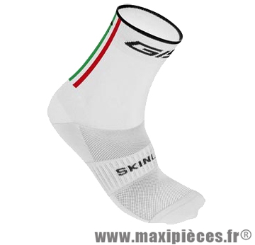 Socquette coton blanc hauteur 18cm 37/40 (paire) marque GIST - Casque Vélo pour cycliste
