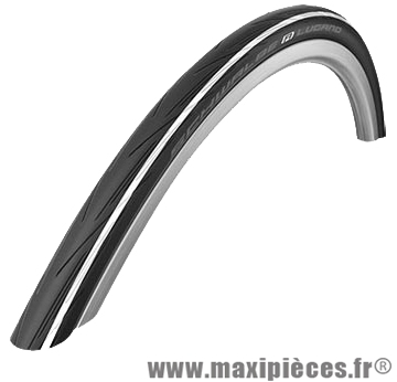 Pneu pour vélo de route 700x25 tr lugano noir/blanc protec. anti-crevaison (hs471/25-622) marque Schwalbe